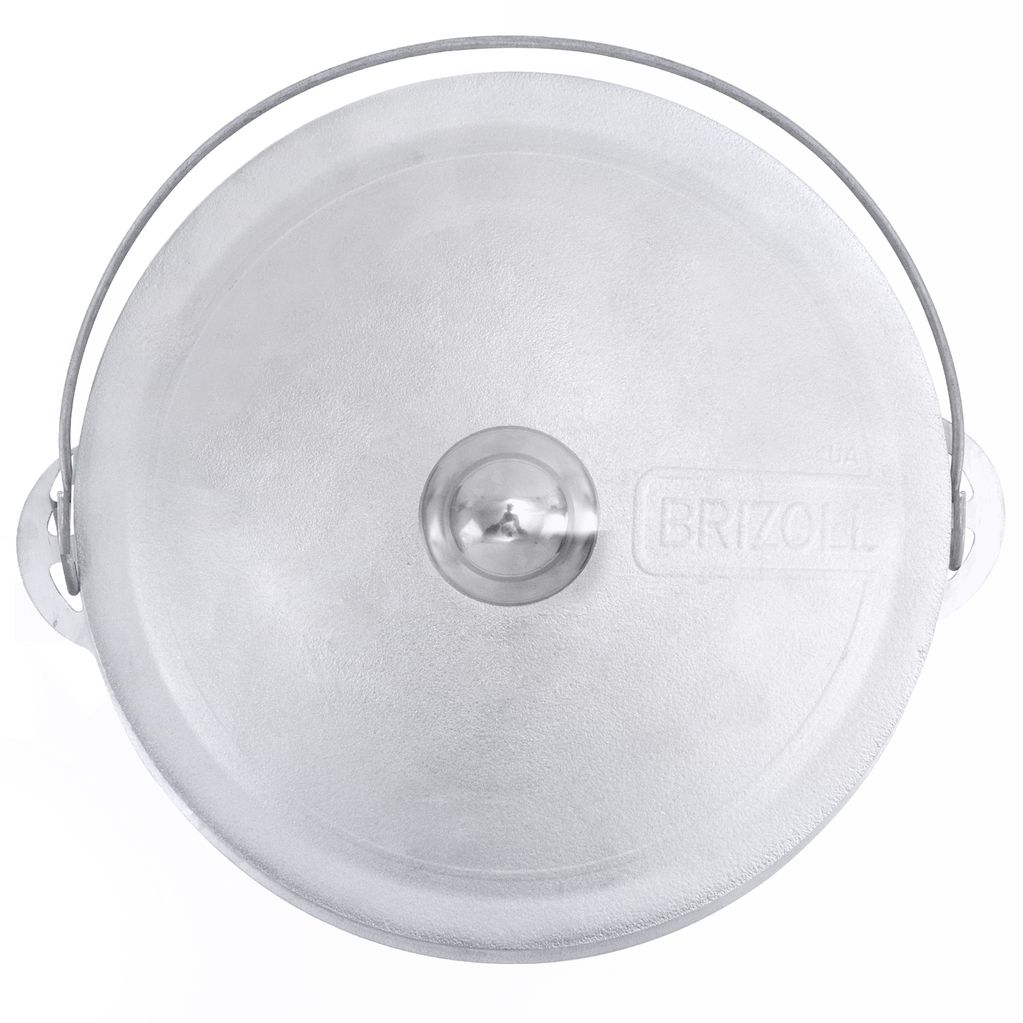 Aluminum cauldron Brizoll 4 l with bracket, lid and tripod