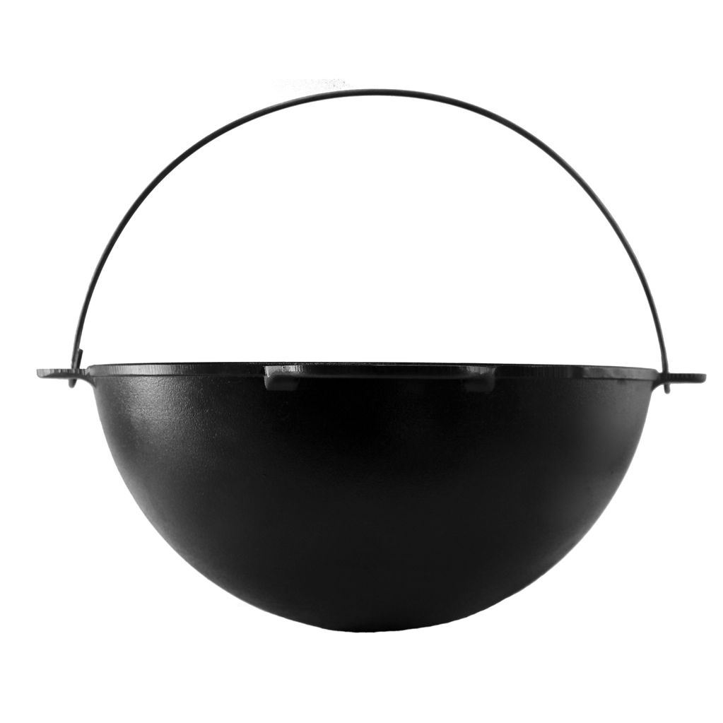 Cast iron asian cauldron 15 L with a stand